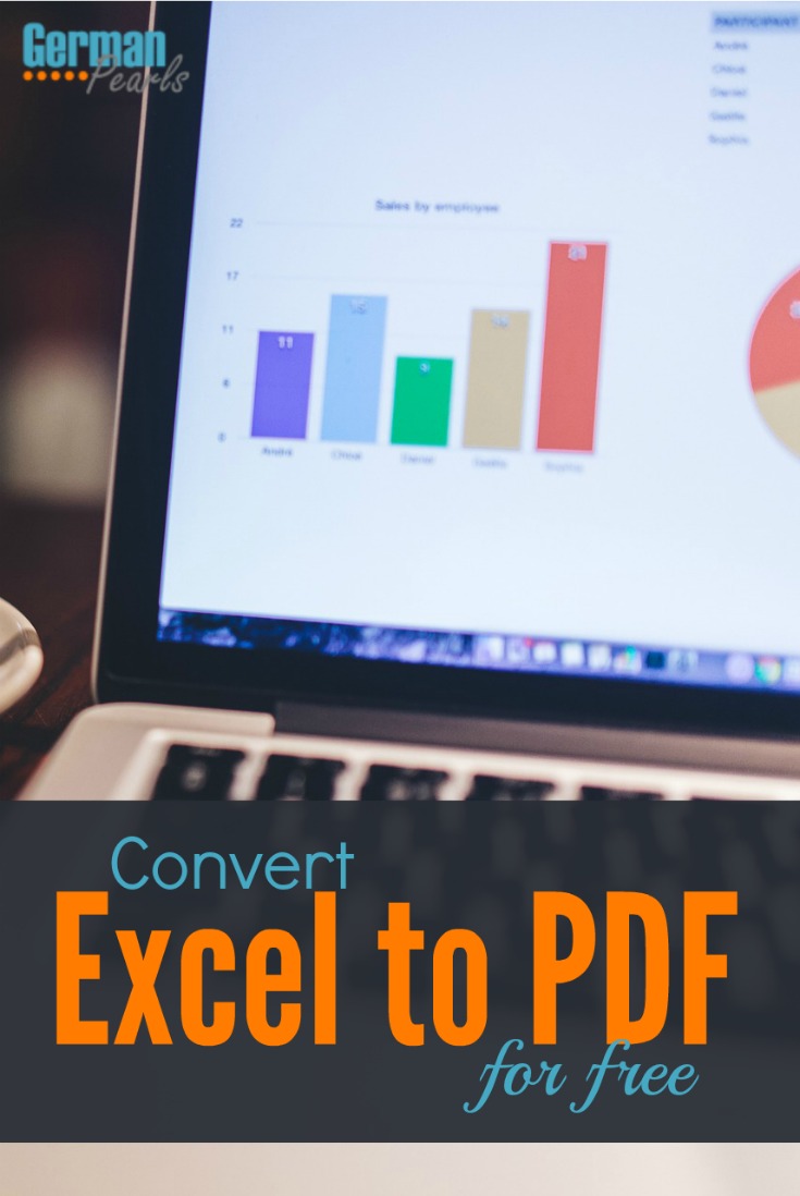 Convert Excel to PDF (Save One or Multiple Sheets in a PDF) - German Pearls