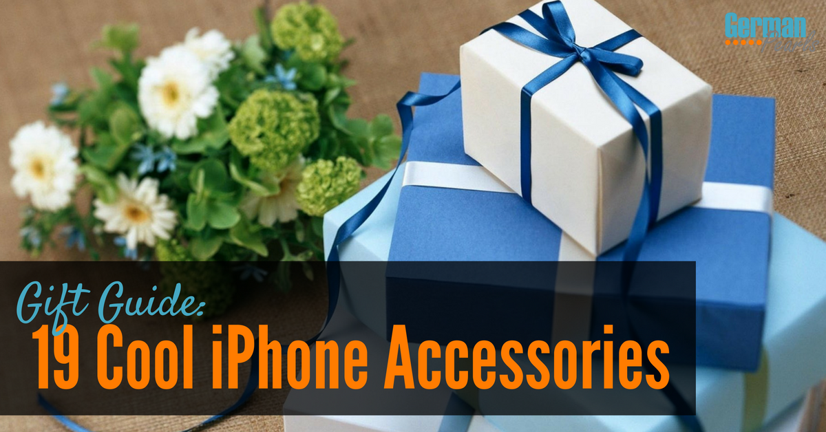 19 Cool iPhone Accessories (A Gift Guide for iPhone Users) German Pearls