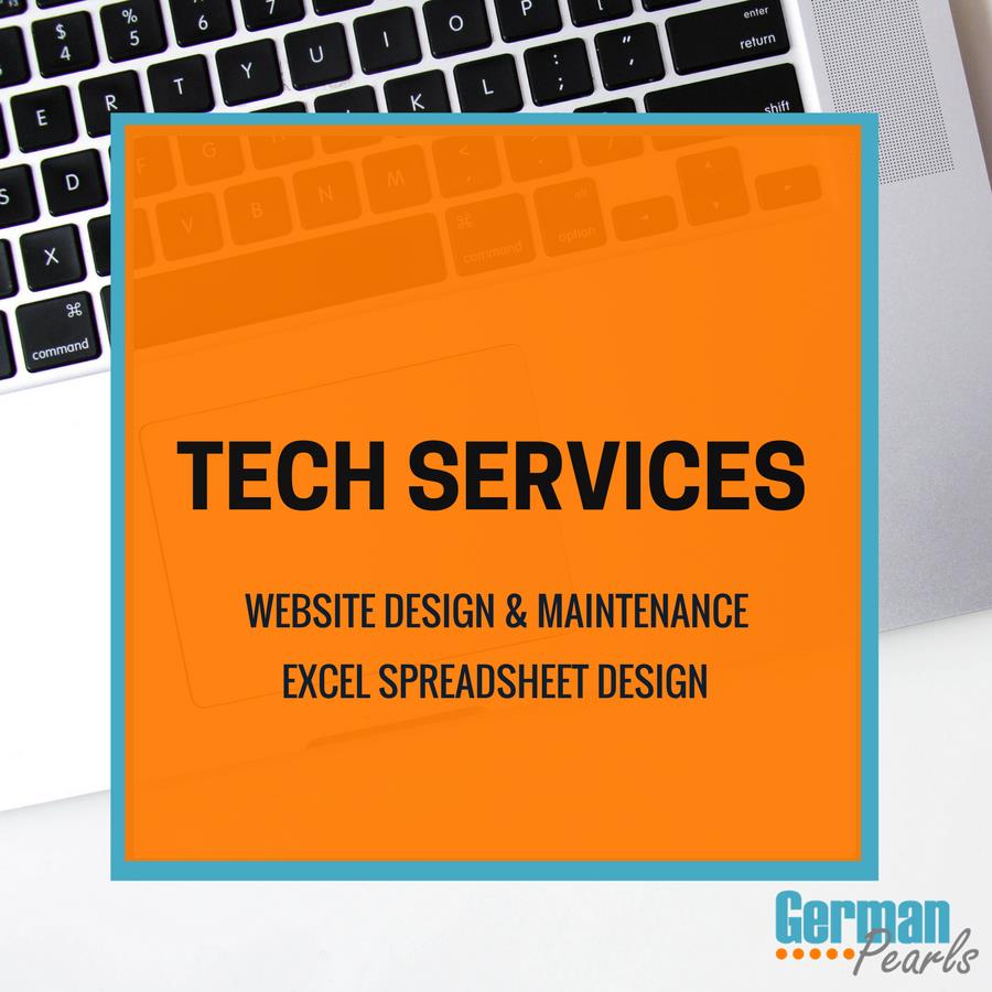 German Pearls Tech Services | Website Design | Website Maintenance | Excel Spreadsheet Development | Tech Support Services near Saratoga Springs, NY