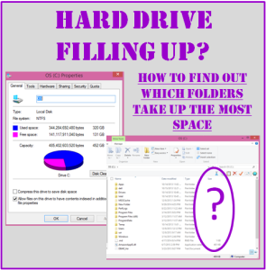 Hard Drive Full - Finding Folder Sizes in Windows