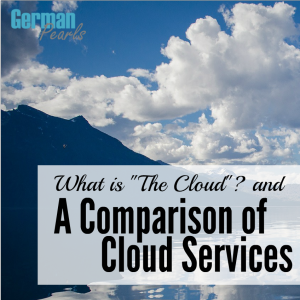 Which Cloud Service is right for you? Comparison of different online storage options. (Includes an introduction...what is the cloud?)