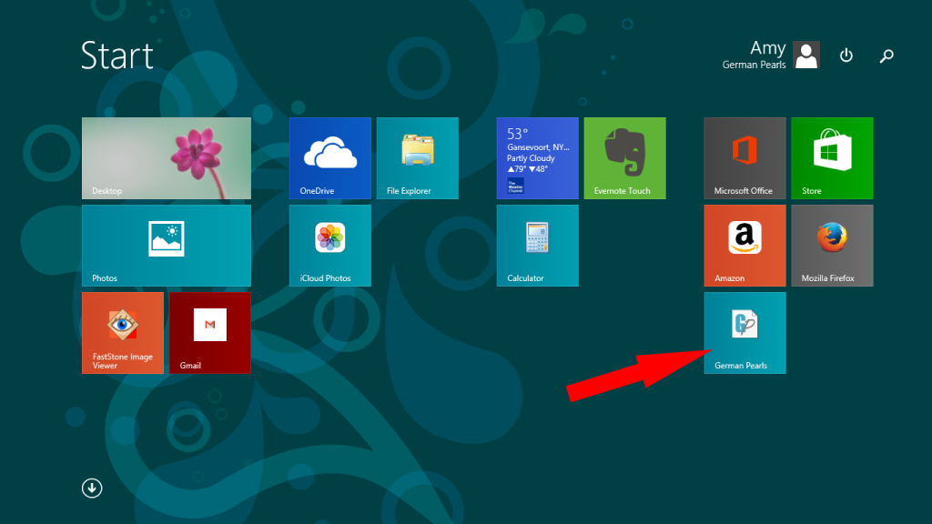 Create a Windows 8 tile from a Google Chrome bookmark. Add a Google Chrome Bookmark to your Windows 8 start screen so you can access your favorite site quickly.