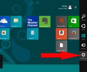 access hotspot on windows 8-settings