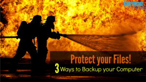 You never know when disaster will strike....protect your pictures, music and files. Here are three different techniques for backing up your tech life.