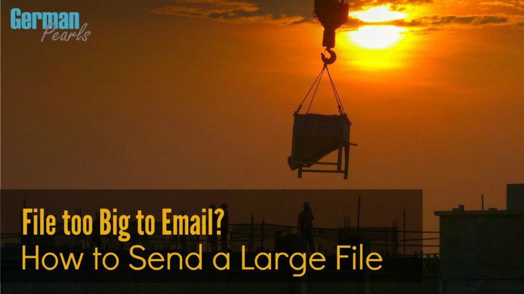 Have you ever tried to email a large file only for it to be bounced back because it was too big? Here's how to transfer big files to share with others.