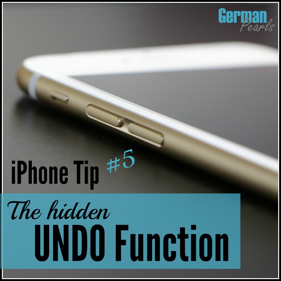 iPhone Tip #5 - There's a handy UNDO feature built into your iPhone or iPad that most people don't know about. Here's a quick demo on how to undo typing in a text, email and more. I love this iPhone hack.