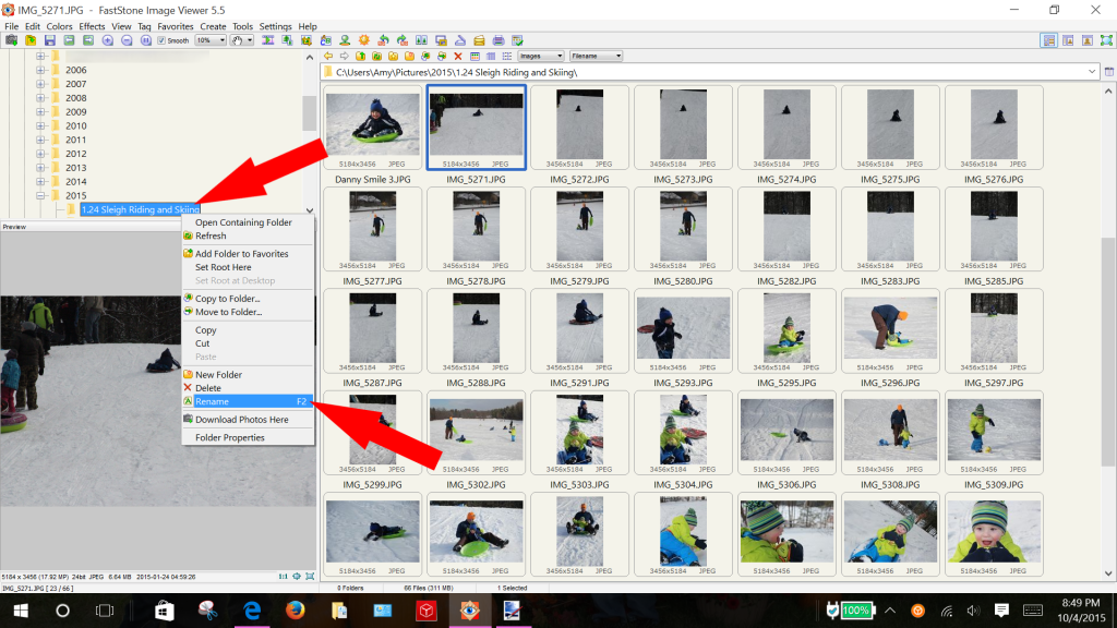 How to Organize Digital Pictures using FastStone Image Viewer
