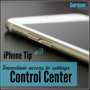 iPhone Control Center - An introduction and quick tutorial on how to access the iPhone control center where some of the most commonly used functions are available