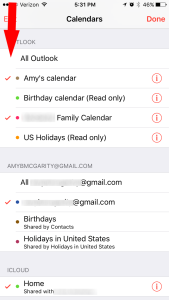 How to Share a Google Calendar AND see it on an iPhone