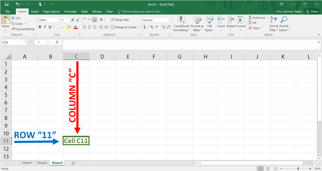 In this introduction to excel you'll learn the structure of Excel workbooks, worksheets and cells. These basics will help you understand every excel file.