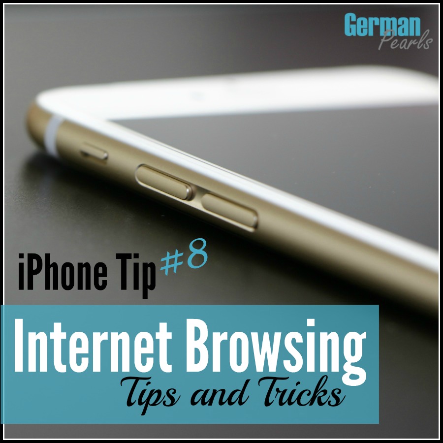 IPhone internet browsing tips and tricks to help you navigate the internet easier on your iPhone.