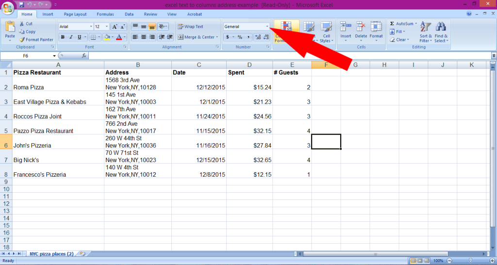 microsoft excel number forma tutorial