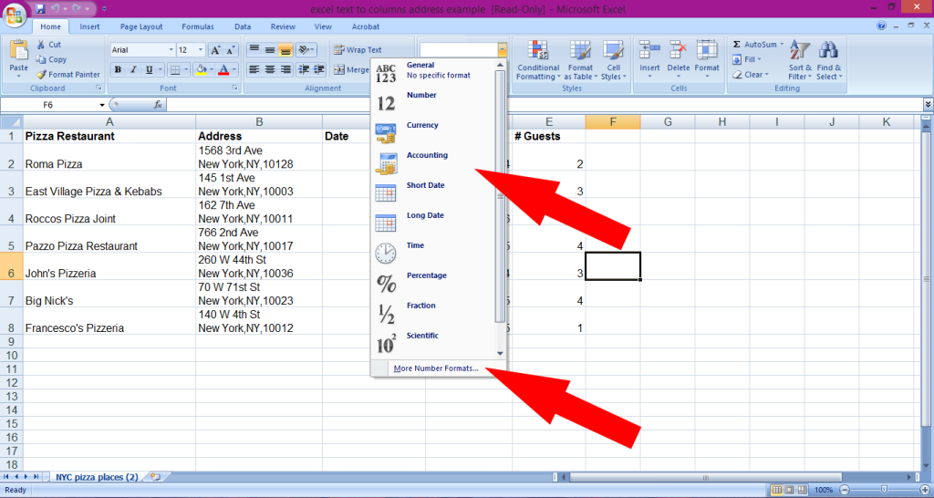 a guide to microsoft excel number format and data types