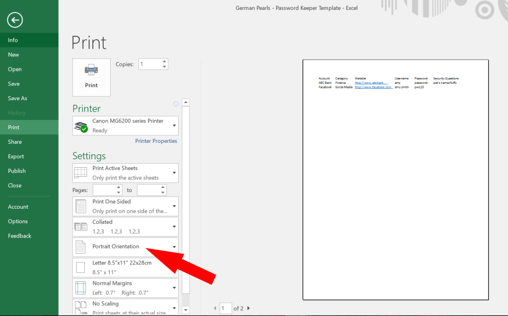 Password Manager Excel Template from www.germanpearls.com