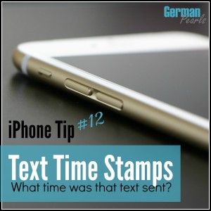 iPhone Tip #12 - How to Find Text Timestamps (What time was that SMS or iMessage sent?) | How to see an iPhone message timestamp | How to see an iMessage timestamp