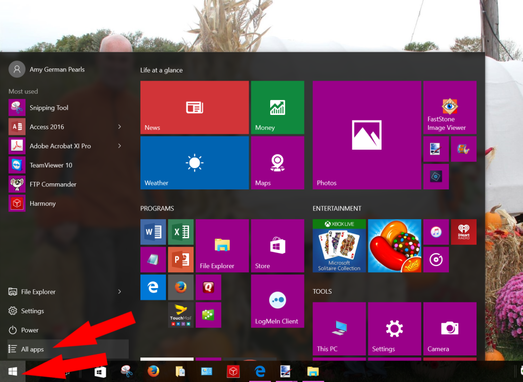 how to add a google chrome shortcut to the windows 10 start menu