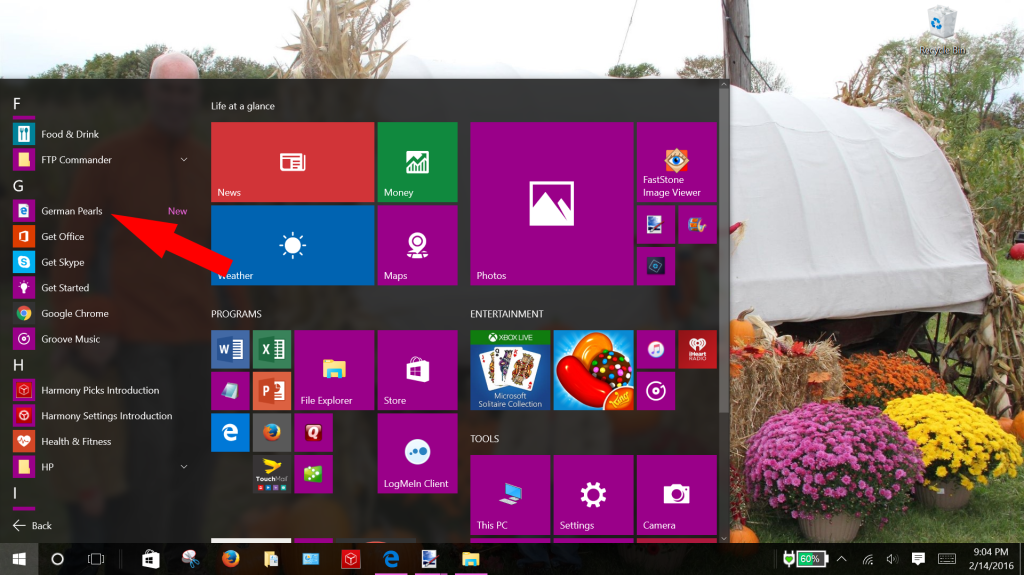 how to add a google chrome shortcut to the windows 10 start menu