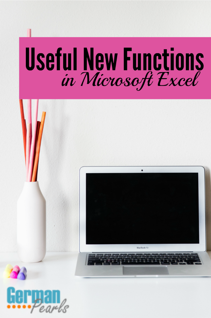 Get the most value from your Microsoft Office Updates with these useful new functions in a recent Microsoft Excel Update.