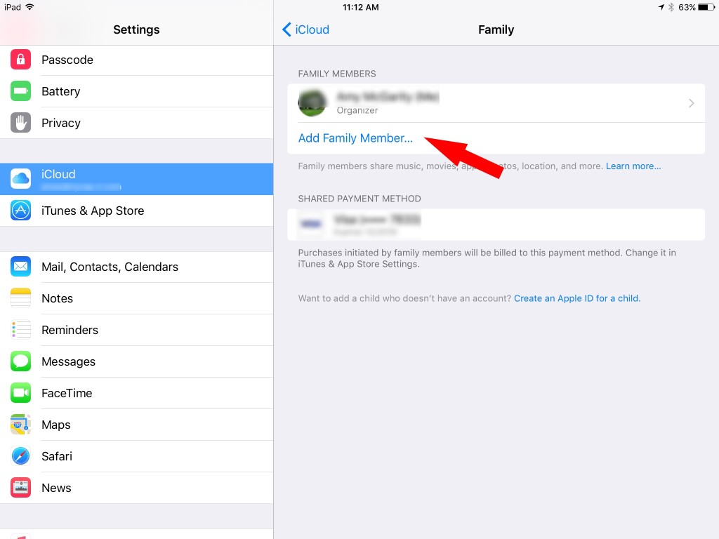iPhone Family Sharing lets you Share Music Purchases from iTunes