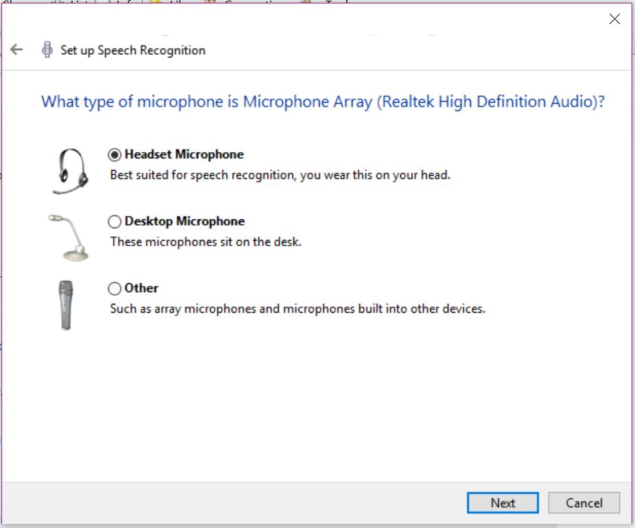 microsoft windows speech recognition software