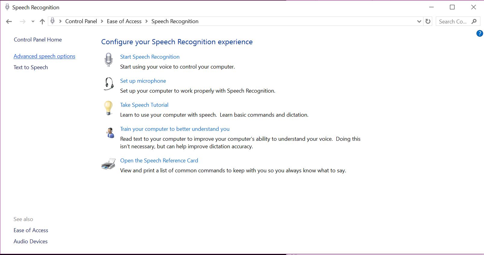 windows voice to text function