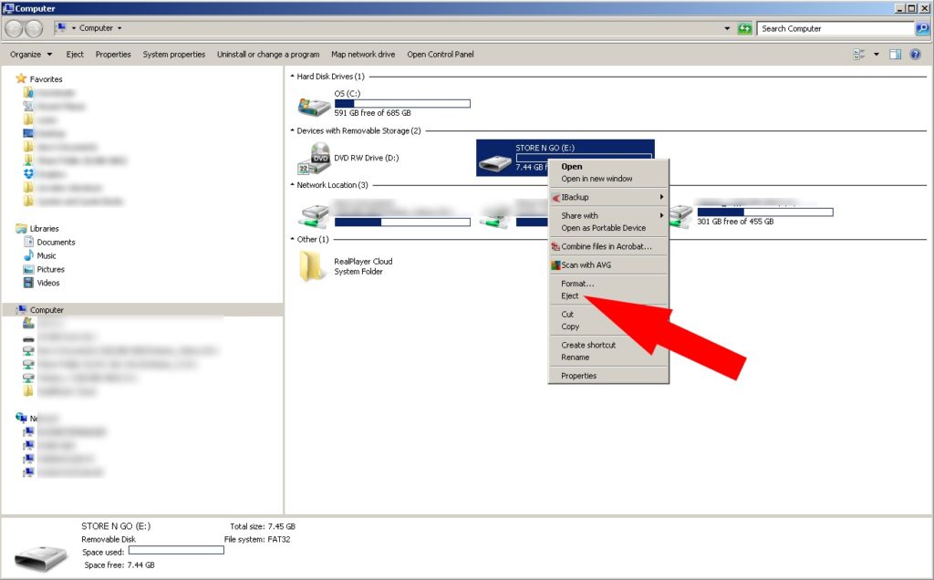 Is is necessary to Safely Remove Hardware before ejecting a USB drive?