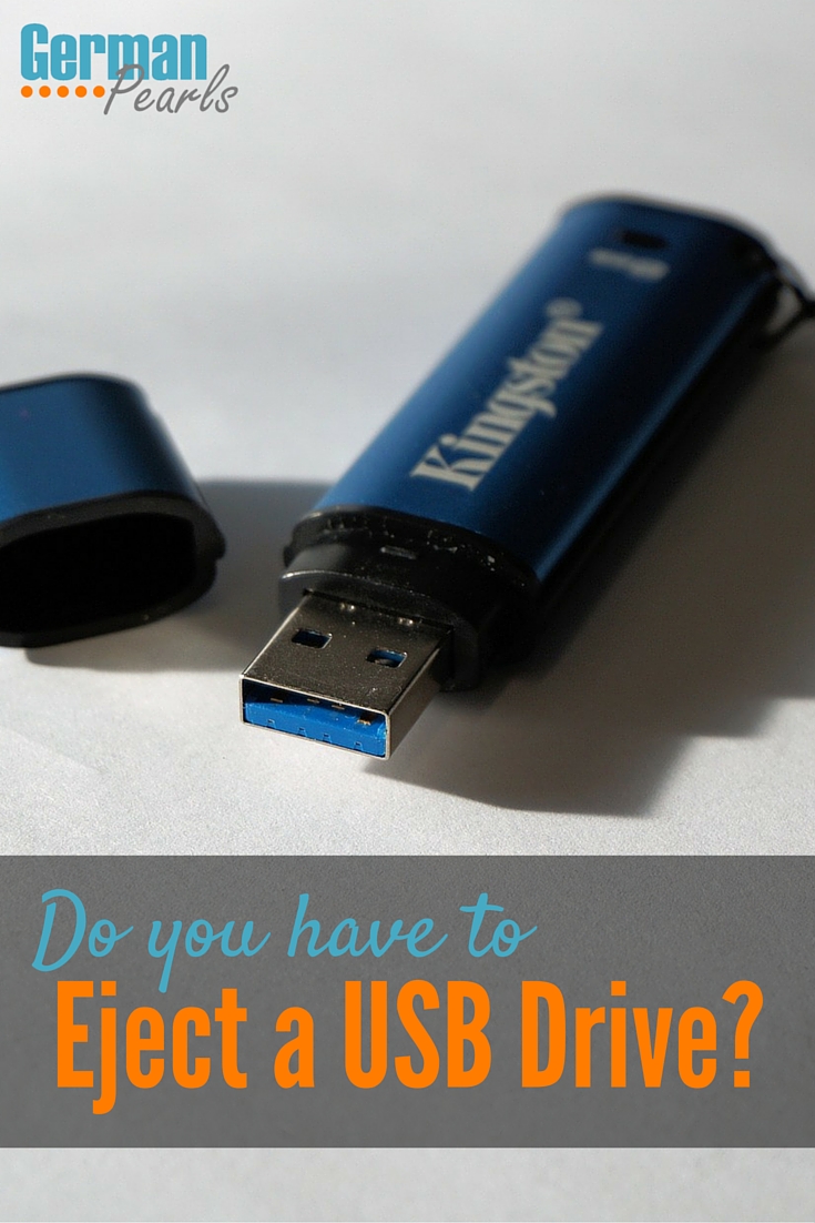 Do you really need to click safely remove hardware before you eject a USB or flash drive?