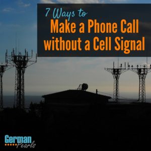 If you live in an area of bad cell phone reception here are some great options for making a phone call without cell signal.