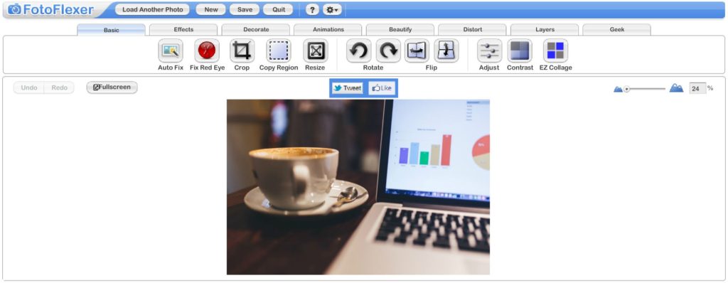 Free Online Picture Editor - FotoFlexer
