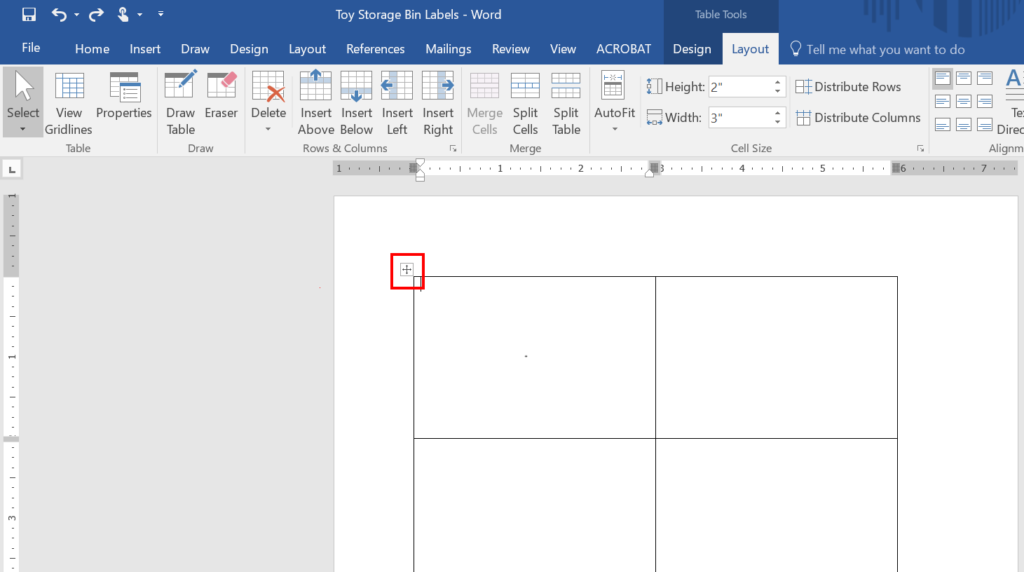 how to make your own printable labels in microsoft word for toy storage bins