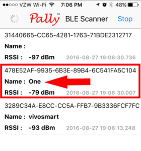 how to find a lost fitbit with ble scanner app