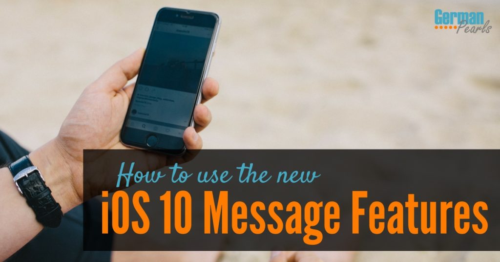 New iOS 10 Message Features and How to Use Them