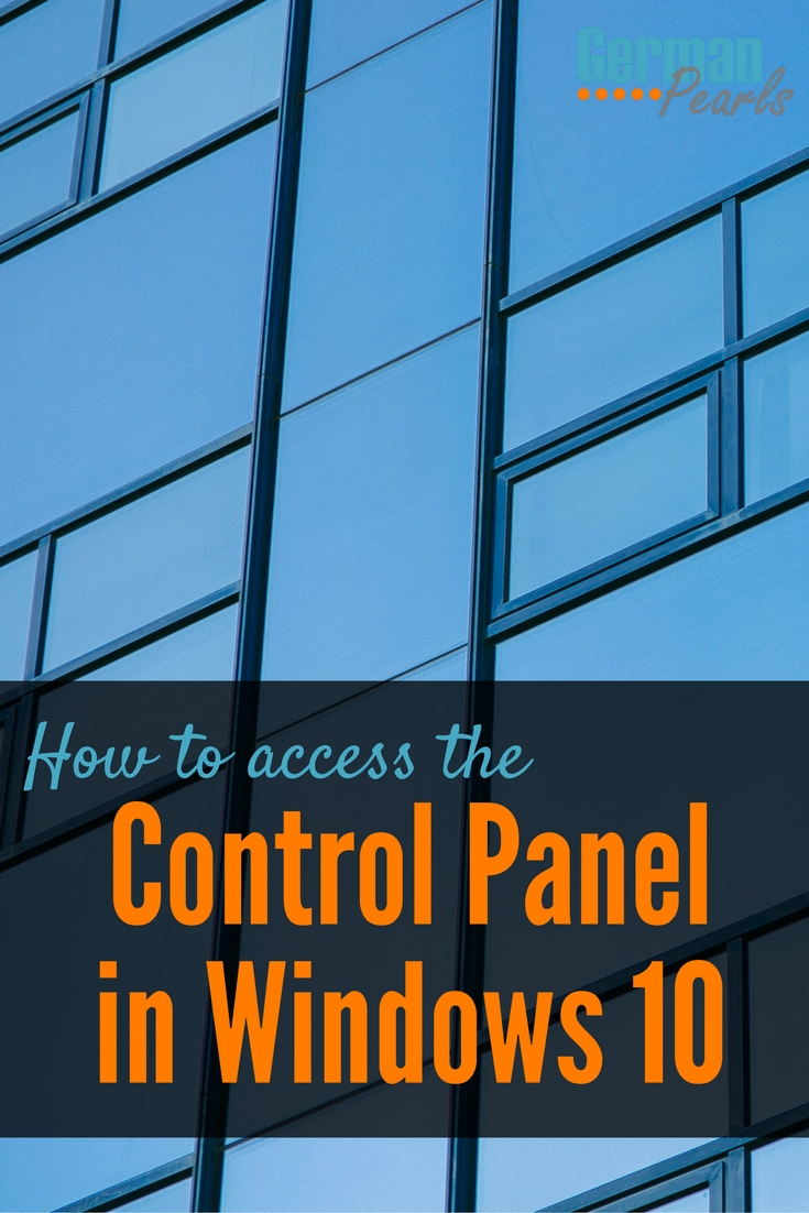 As a new user I was so frustrated trying to find the control panel in Windows 10. Now I've been using the first method mentioned here, although the other ones are easy as well.