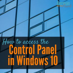 Have you been wondering how to access the control panel in Windows 10?