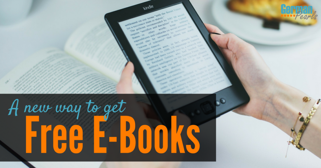 A new way to get books free! Free E-books