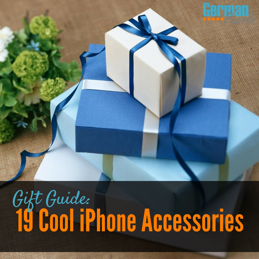 19 Cool iPhone Accessories (A Gift Guide for iPhone Users) German Pearls
