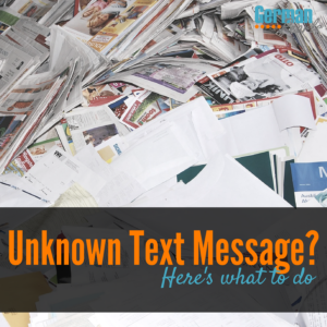 Unknown text message or junk message from an unknown number? Here's what to do