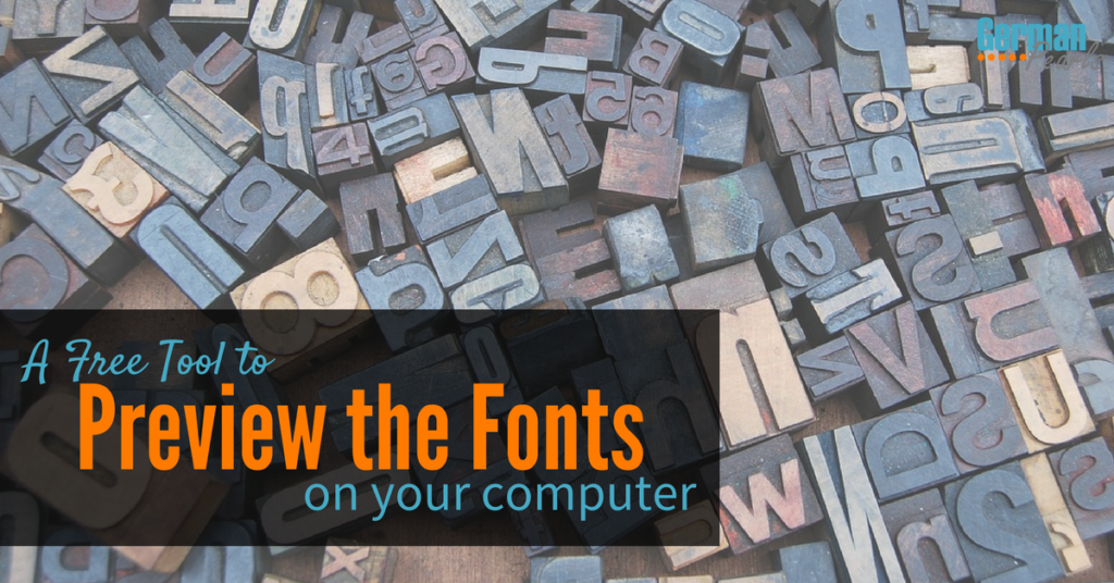 A Free Online Font Viewer Lets You Preview all the Fonts Installed on Your Computer