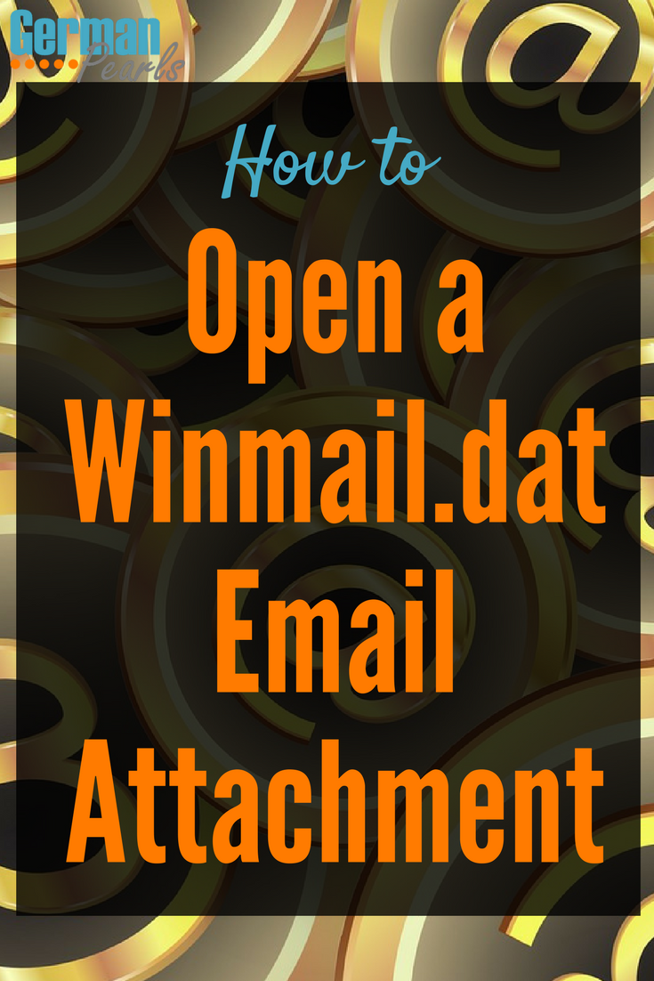 how do i open a winmail dat file in outlook